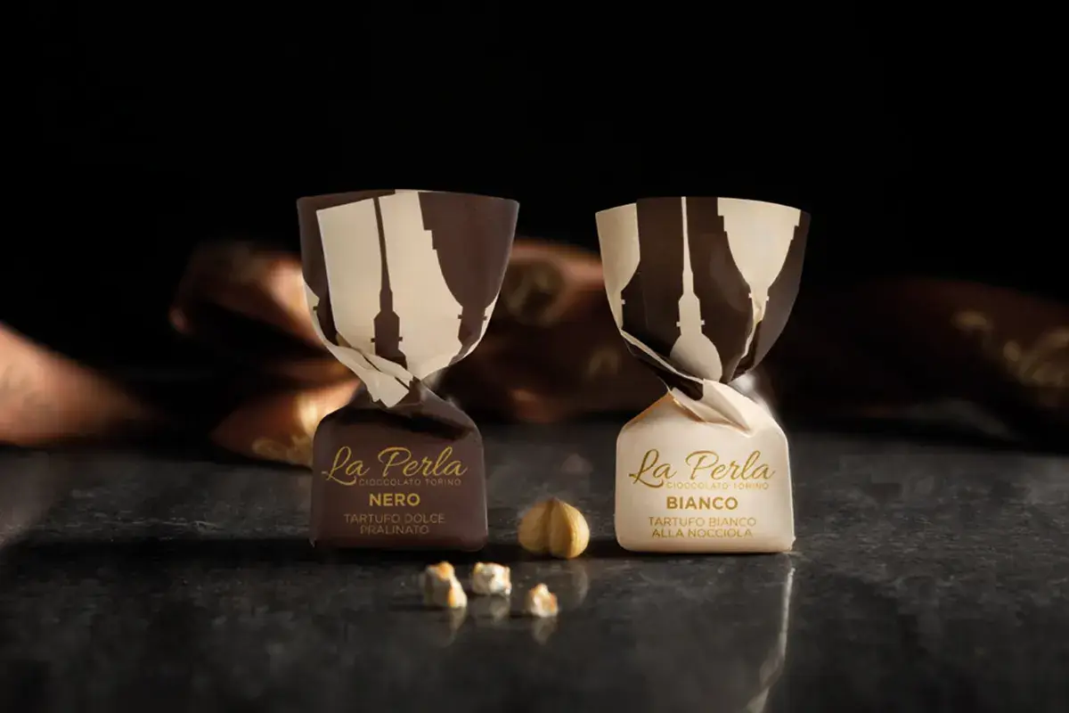 La Perla Nera e La Perla Bianca La Perla di Torino, trent&rsquo;anni di cioccolato d&rsquo;autore