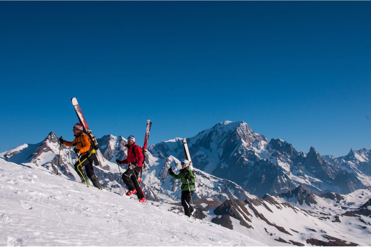 La Thuile è la stazione sciistica più occidentale della Val d’Aosta La Thuile svela il lato wild del Monte Bianco