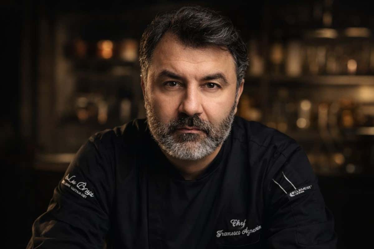 Lo chef Francesco Agnese