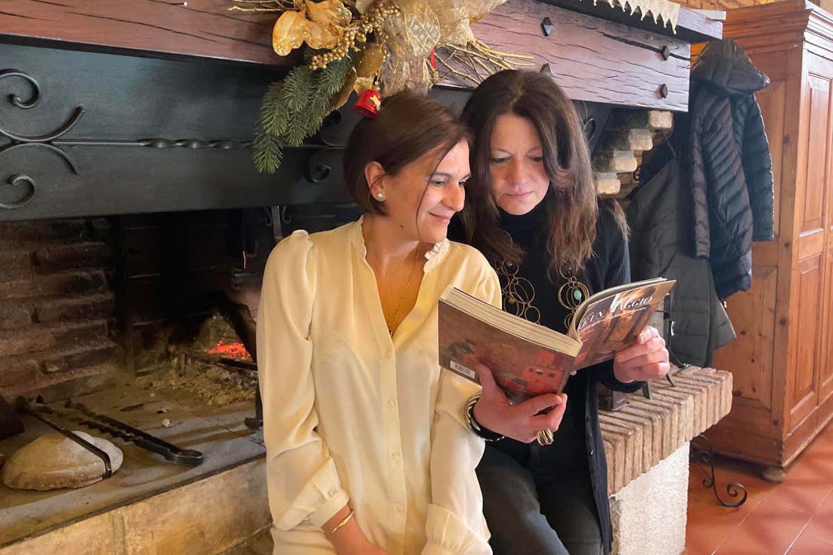 Adele Cerisoli e Beba Marsano La Palomba a Mondavio un hotel che “Vale un viaggio”