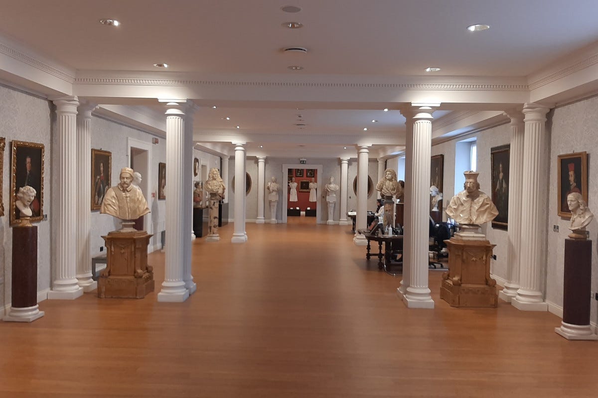 Una sala del museo del Labirinto della Masone Labirinto della Masone a Fontanellato uno scrigno d'arte natura e cucina