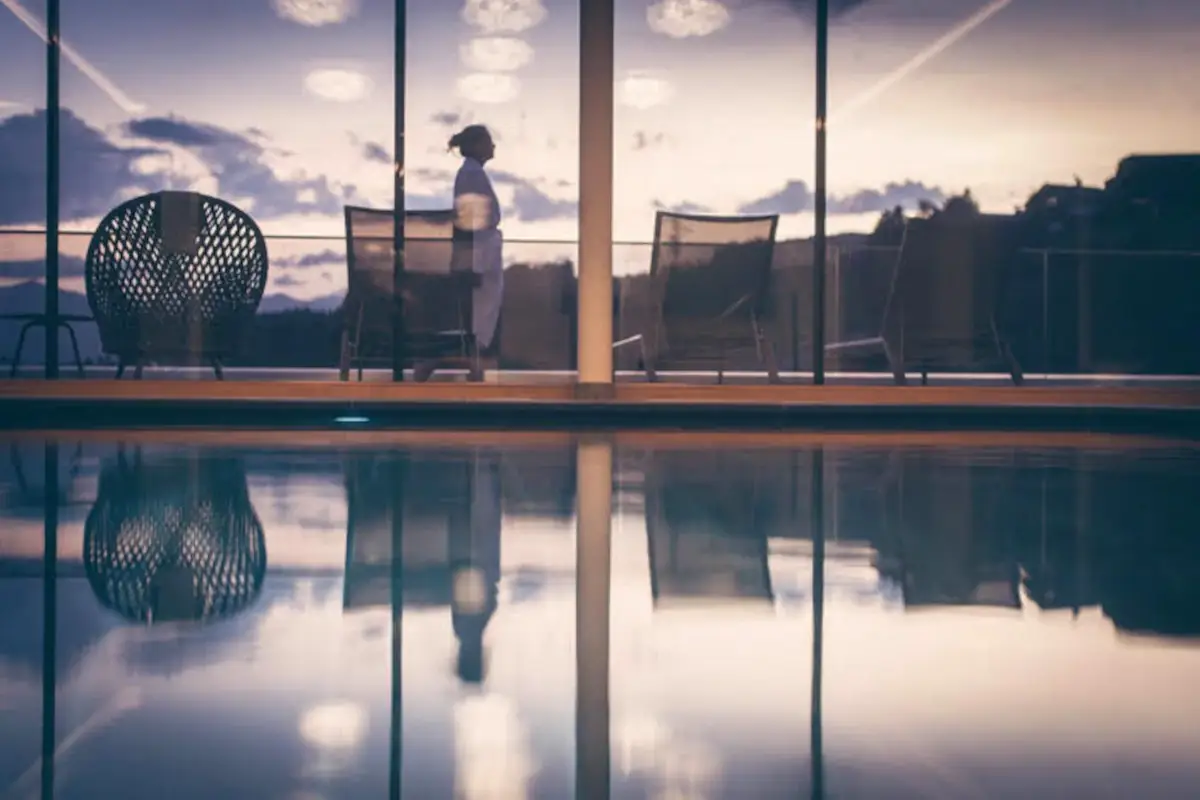 Hotel Terentnerhof (foto di Manuel Kottersteger) Alla ricerca dell'acqua per una vacanza a contatto con la materia primaria