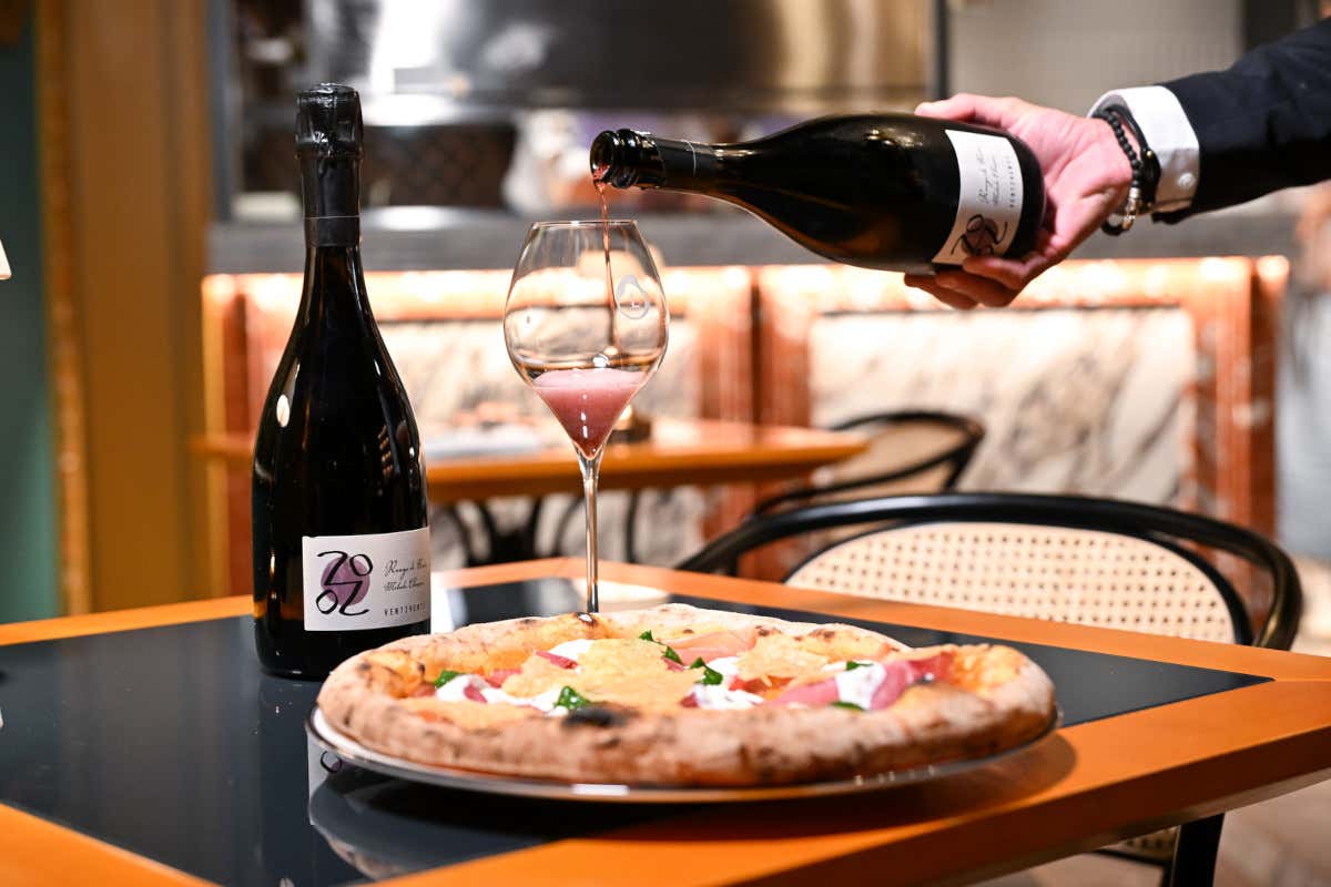 Da Ciro De Vincenzo la dimostrazione dell’armonia tra pizza e Lambrusco