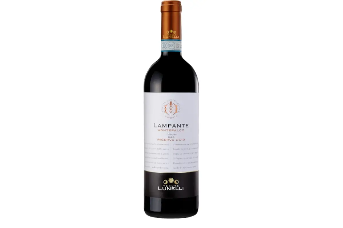 Rosso di Montefalco Riserva Lampante 2019 biologico Tenute Lunelli, non solo Trentino: vini di qualit&agrave; tra Toscana e Umbria