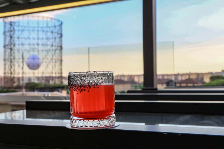 Lana a Roma, cocktail con vista Gazometro