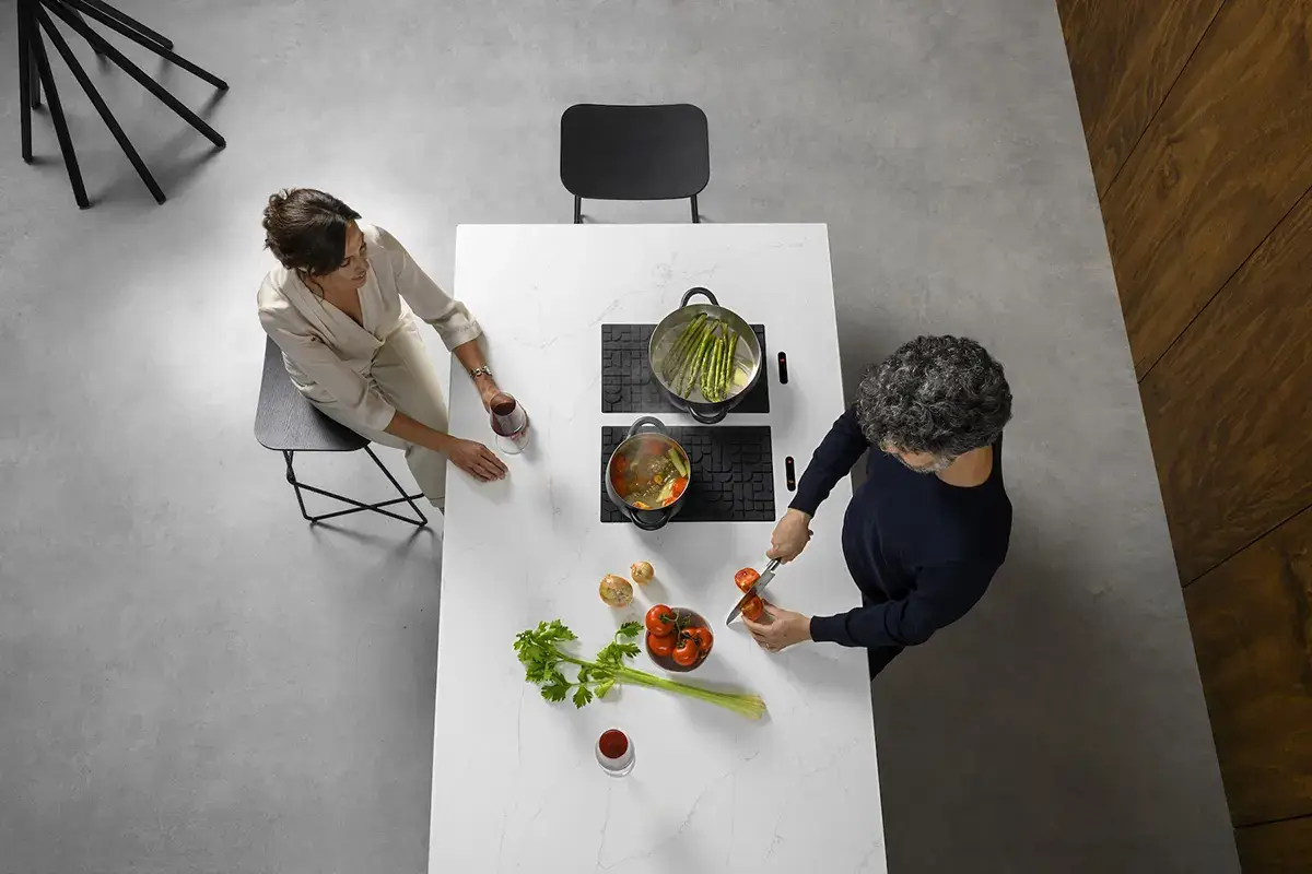 Lapitec chef Lapitec Chef, il piano cottura a induzione invisibile