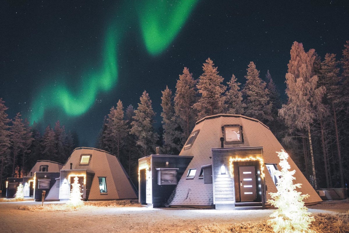 Viaggio in Lapponia sulle tracce di Babbo Natale e dell'aurora boreale 