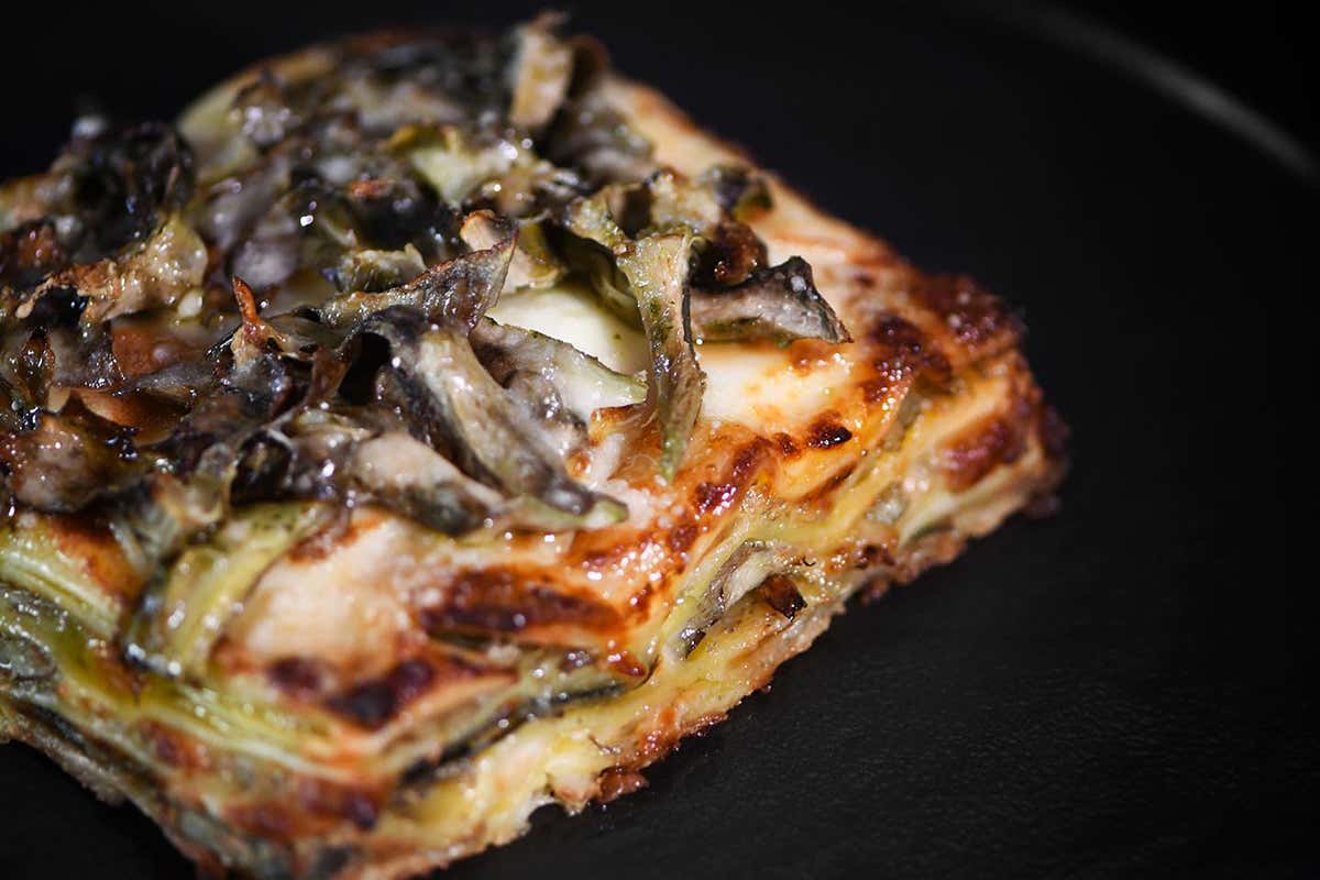 La lasagna del giorno di Molto Ristorante La Galleria Borghese punta su Molto Ristorante