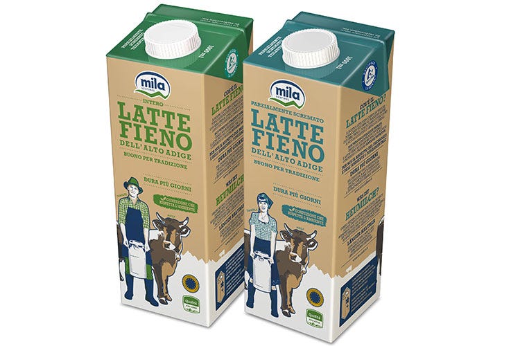 Latte Fieno Mila (Mila propone Latte Fieno L’Stg 100% altoatesino)