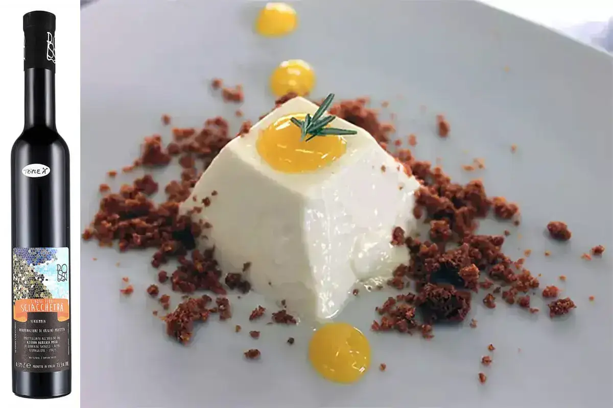 &ldquo;Latte in piedi al rosmarino con crema all&rsquo;olio di oliva&rdquo; di Elia Grillotti &pound;$L&rsquo;Italia del vino:$&pound; calici di Levante