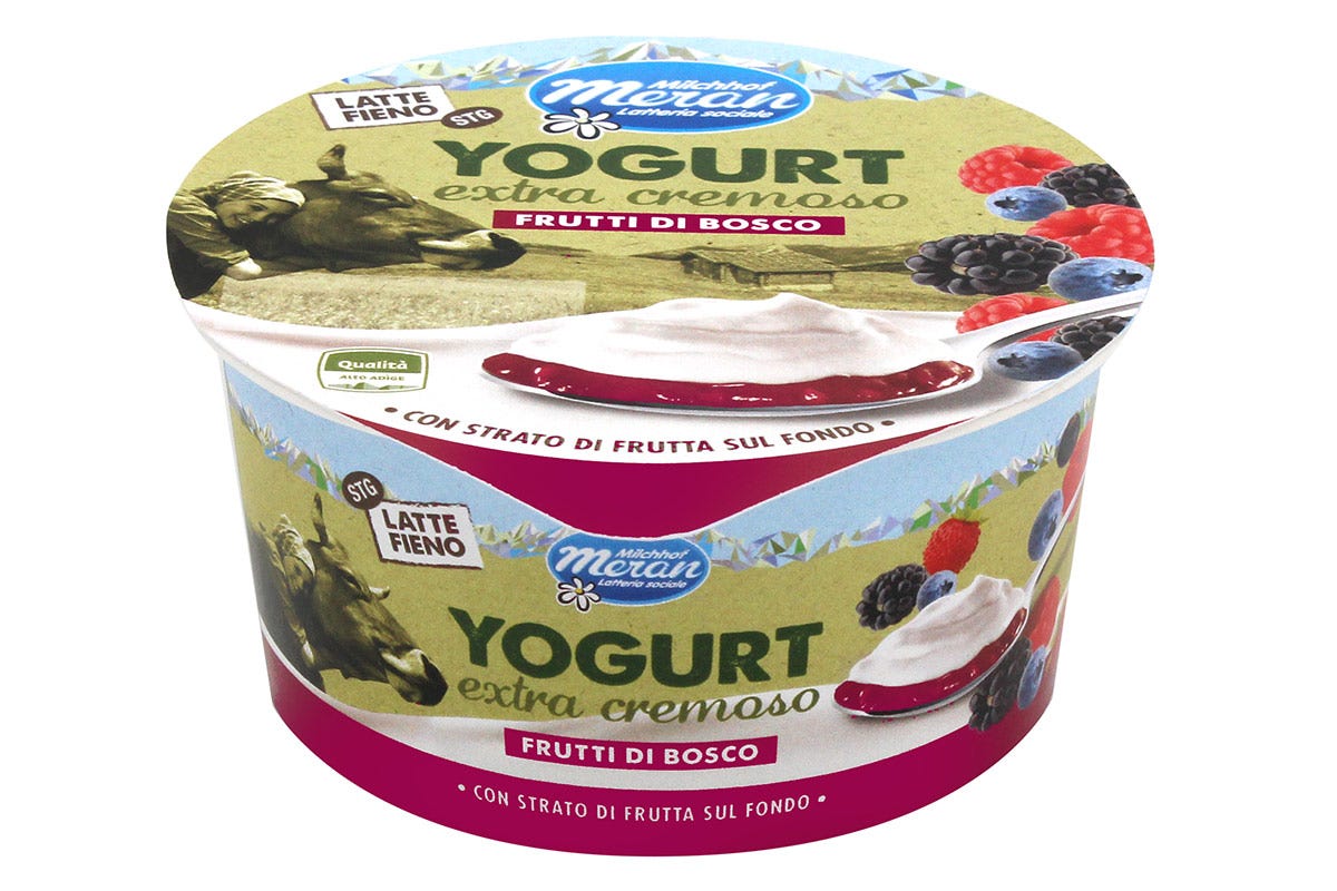 Latteria Vipiteno e Latteria Merano Cremose bontà di yogurt