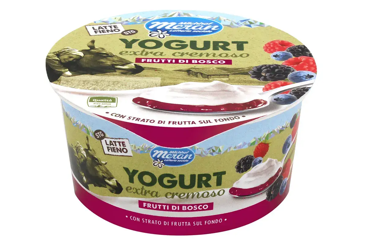 Latteria Vipiteno e Latteria Merano Cremose bont&agrave; di yogurt