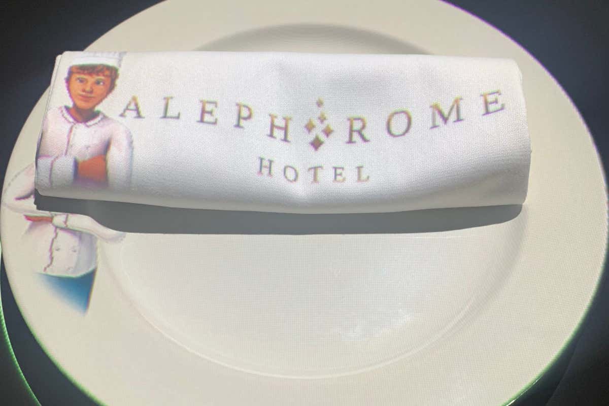 Realtà aumentata a tavola: all'Aleph il primo ristorante multisensoriale