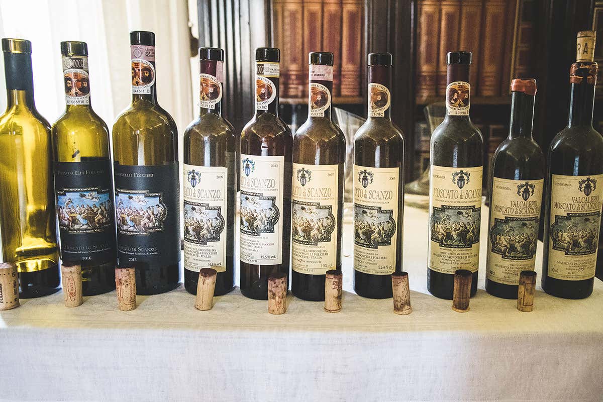 Le 10 annate di Moscato di Scanzo Pagnoncelli Folcieri in degustazione 10 sfumature di Moscato di Scanzo Pagnoncelli Folcieri