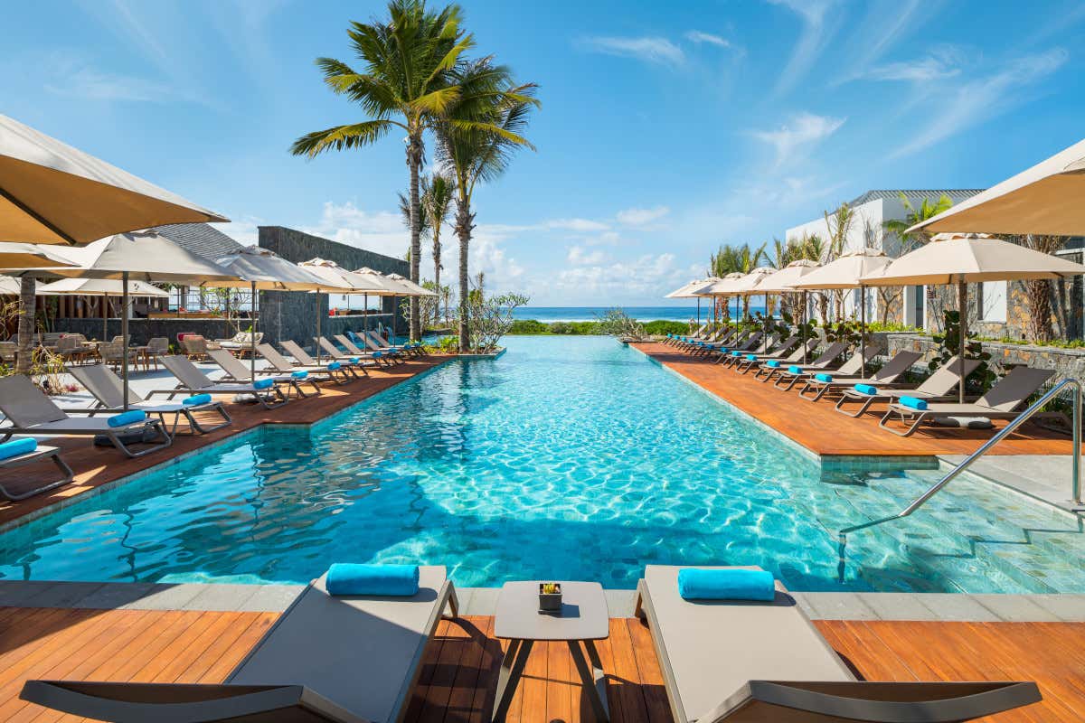 Una delle due piscine del Constance Le Chaland