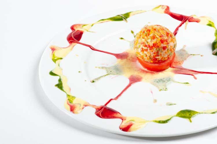 Una delle creazioni di Pietro Leemann (Joia compie 30 anni Leemann pioniere del vegetariano)