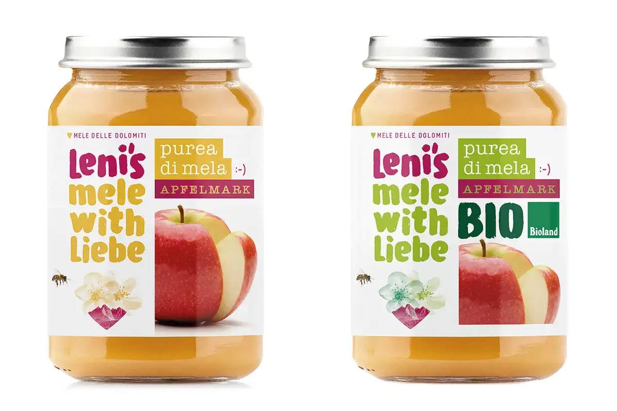 Purea di Mela e Purea di Mela Bio Leni&rsquo;s Purea di Mela Leni&rsquo;s, genuinit&agrave; in tavola
