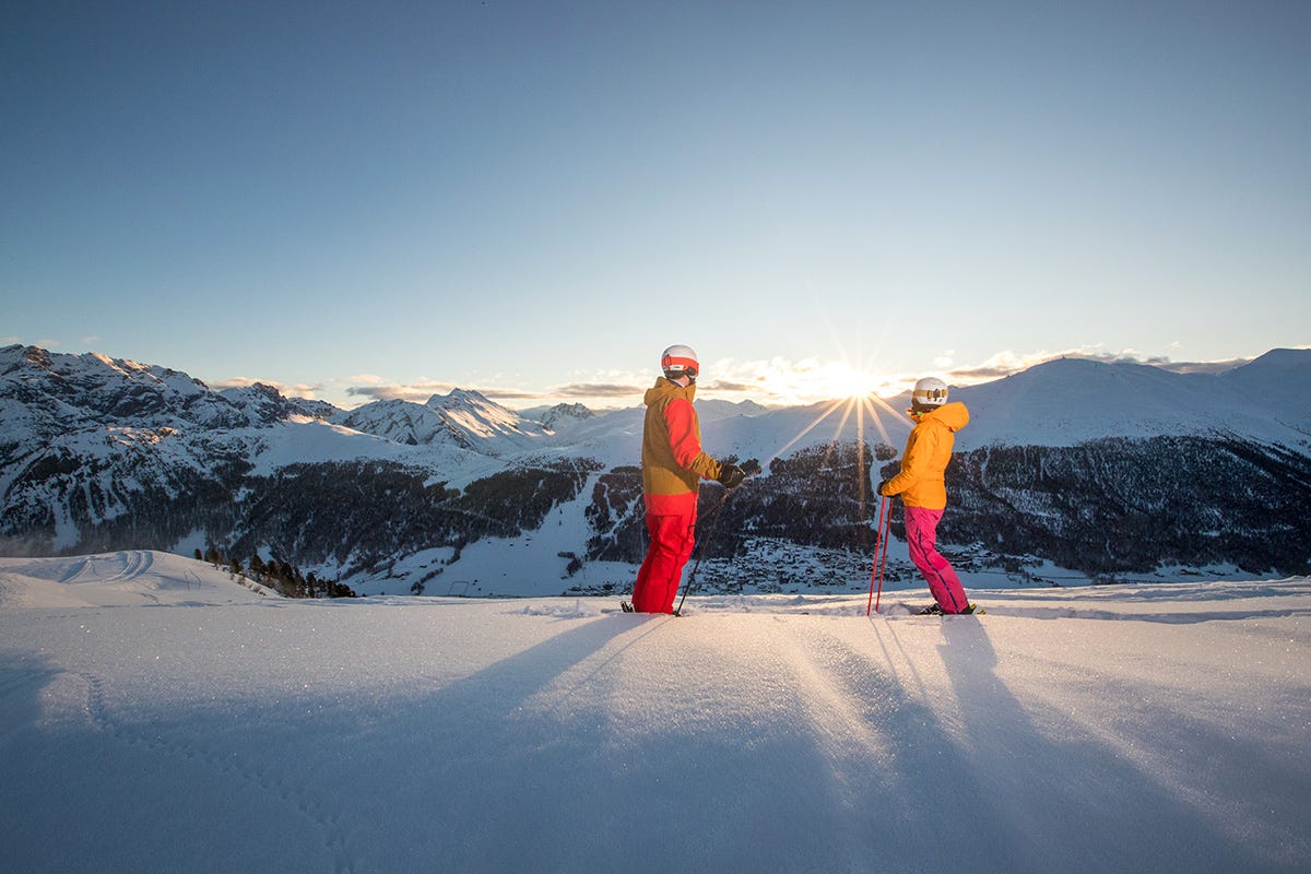 Livigno, primo mattino con vista ski area Mottolino - Foto @inLombardia Daniela Santanchè: «Per il turismo solo 2,4 miliardi dal Pnrr»