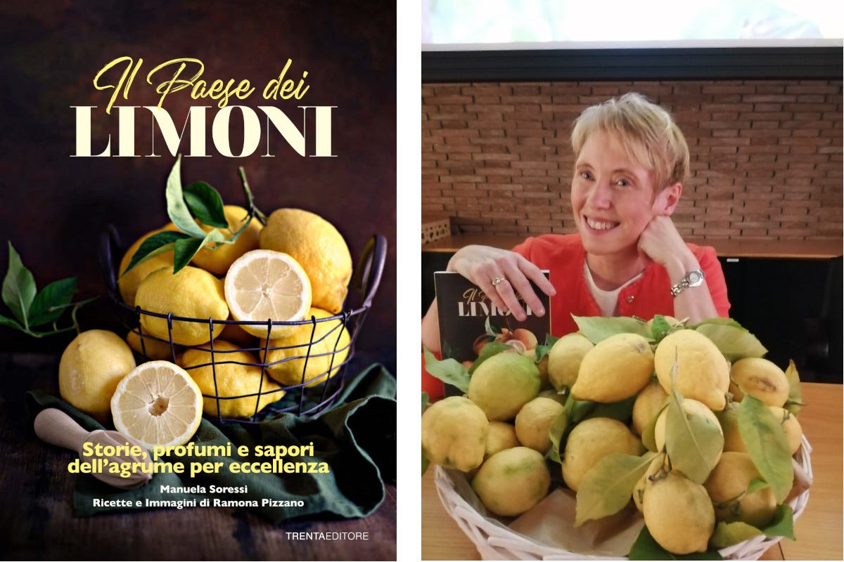 Manuela Soressi e il suo libro Il Paese dei limoni Italia, Paese dei Limoni, storie profumi e sapori del re degli agrumi