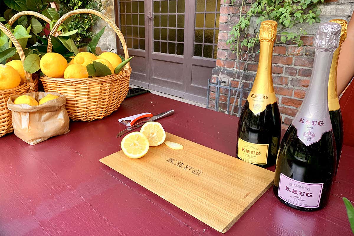Champagne Krug celebra l'anno del limone 