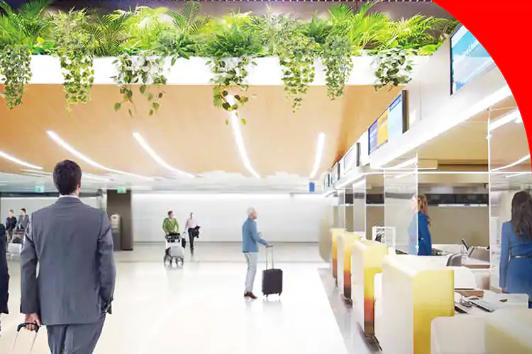 La nuova area check-in di Linate (Fonte: Sea) Linate, svelato il restyling dell'area imbarchi costato 40 milioni