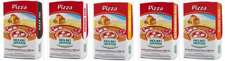 (Linea H di Molino Grassi Cinque farine per ogni tempo di impasto) (Linea H di Molino Grassi Cinque farine per ogni tempo di impasto)