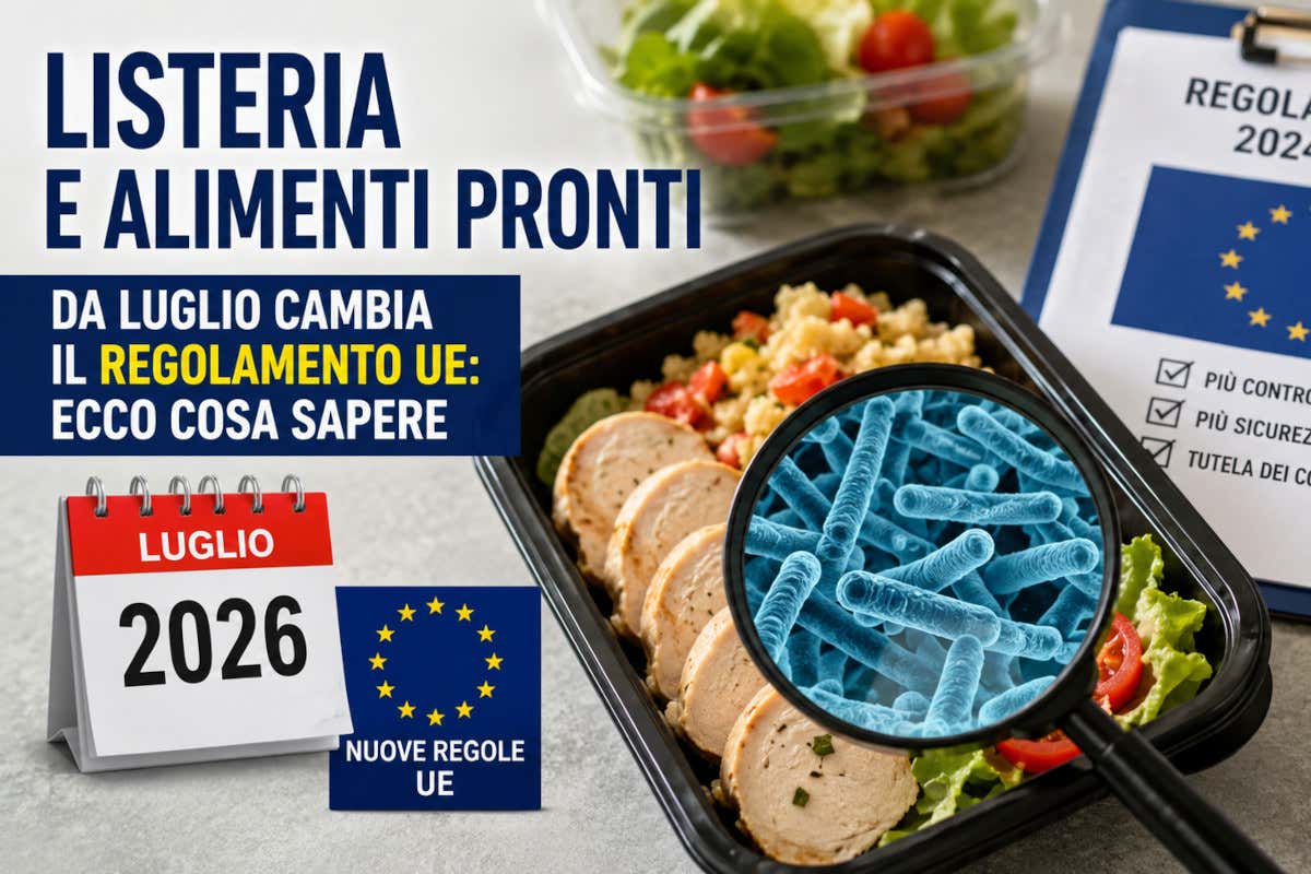 Listeria e alimenti pronti, da luglio cambia il regolamento Ue: ecco cosa sapere
