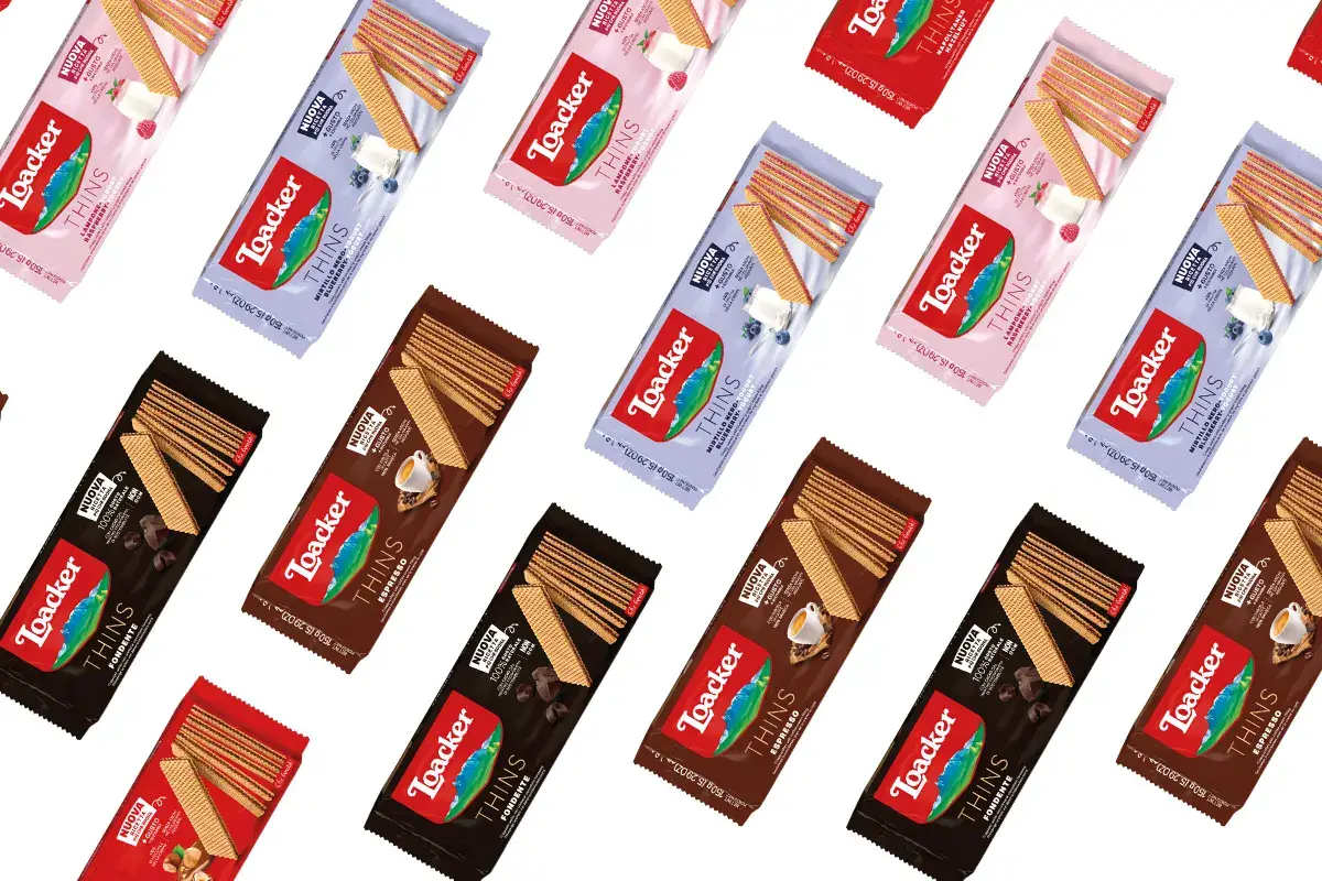 La nuova linea Loacher Thins Loacher Thins, piacere sottile&nbsp; Una nuova linea di wafer