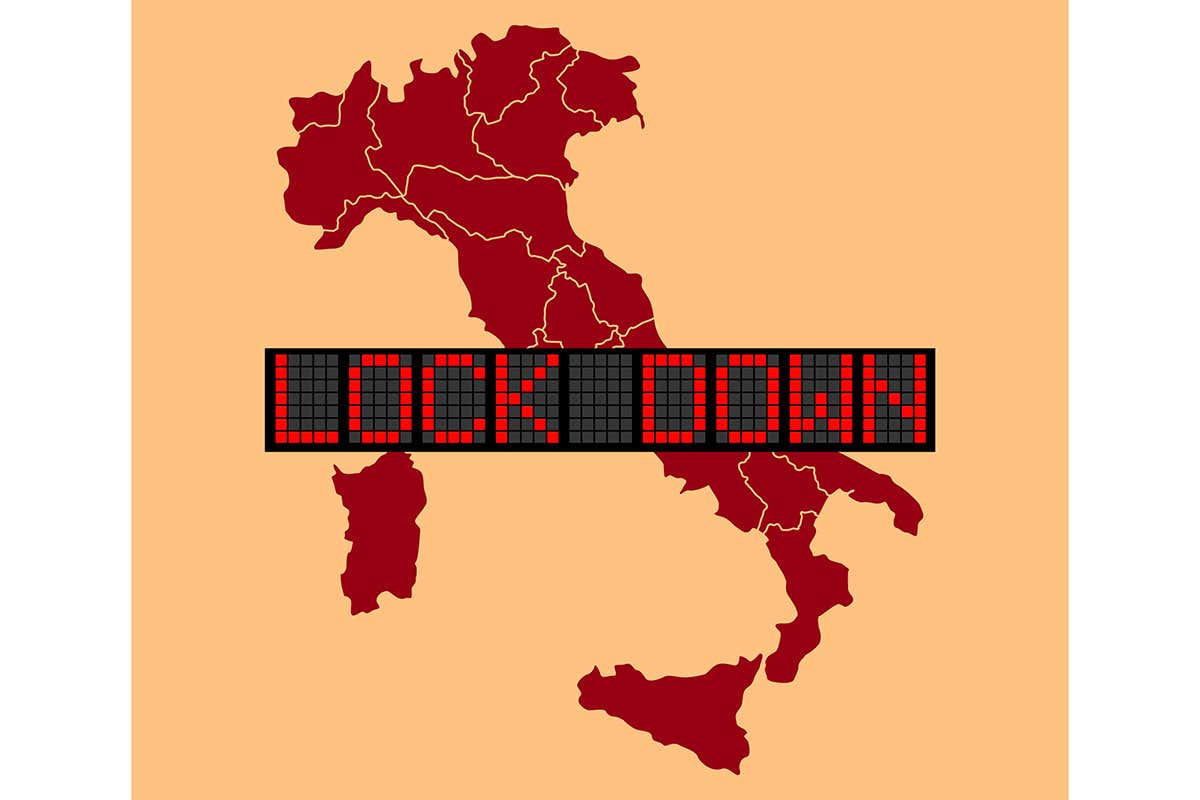 Dal sabato di Pasqua, comunque, tutta Italia torner&agrave; rossa fino a Pasquetta In arrivo un weekend blindato. Lazio e Toscana sperano nell&rsquo;arancione