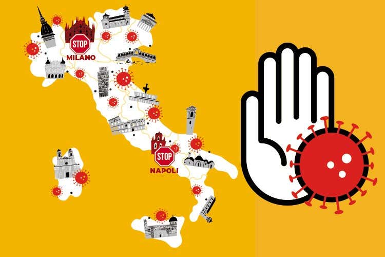 Ipotesi lockdown locale per Milano e Napoli - Avanza lo spettro del lockdown, Milano e Napoli osservate speciali Ipotesi lockdown locale per Milano e Napoli - Avanza lo spettro del lockdown, Milano e Napoli osservate speciali