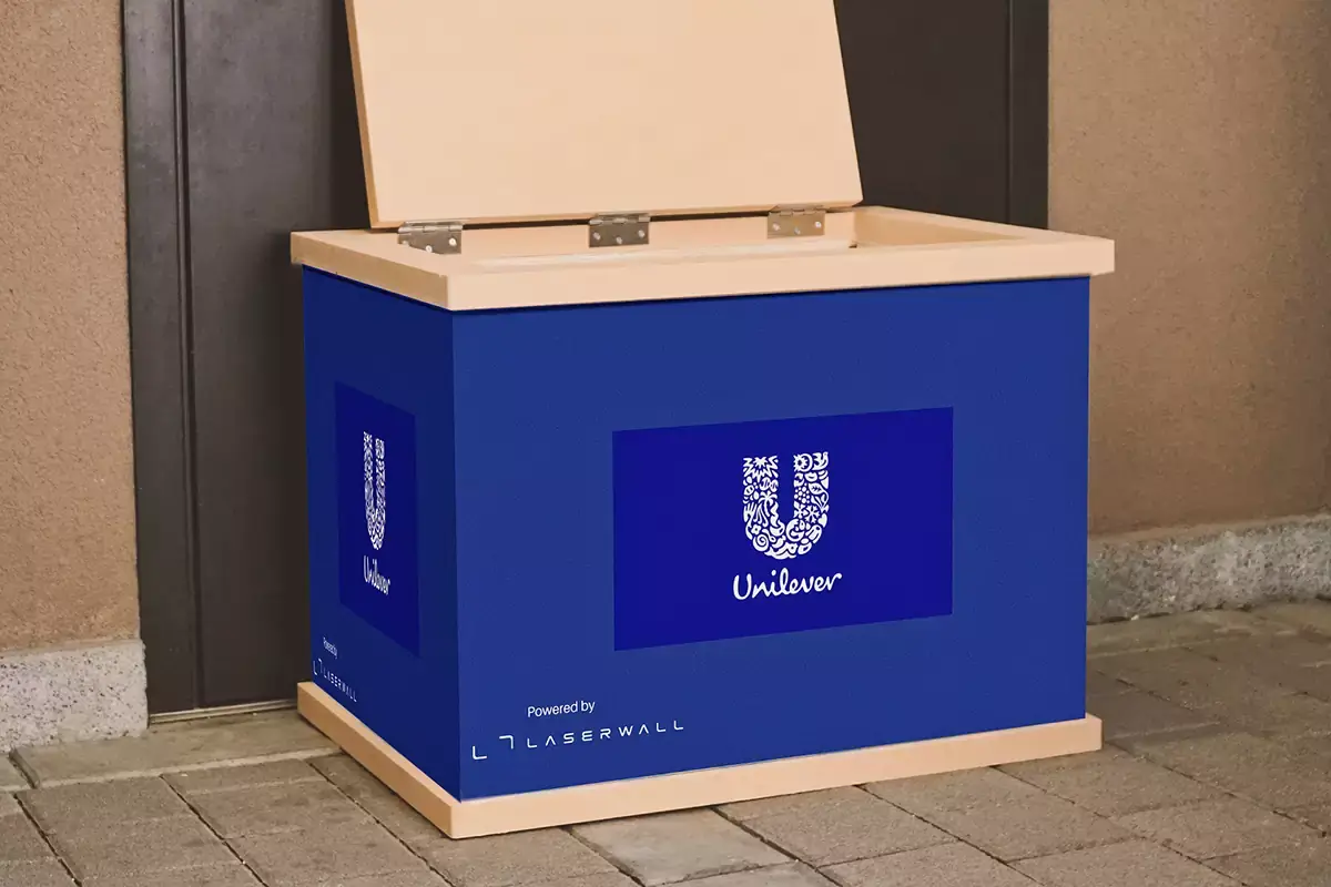Un locker individuale concesso in comdato gratuito da Unilever Con Unilever la spesa si fa in condominio