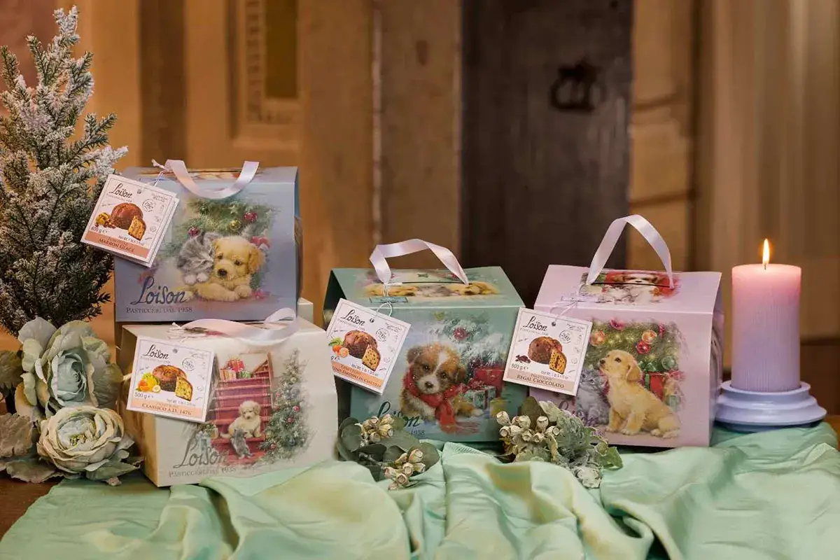Collezione Cuccioli Collezioni di Natale Loison, panettoni e pandori per tutti i gusti