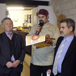 Da sinistra: Mario Giorgio Lombardi, Shady Hasbun e Sandro Romano