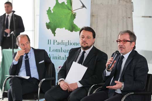 Ettore Riello, Gianni Fava e Roberto Maroni Ettore Riello, Gianni Fava e Roberto Maroni