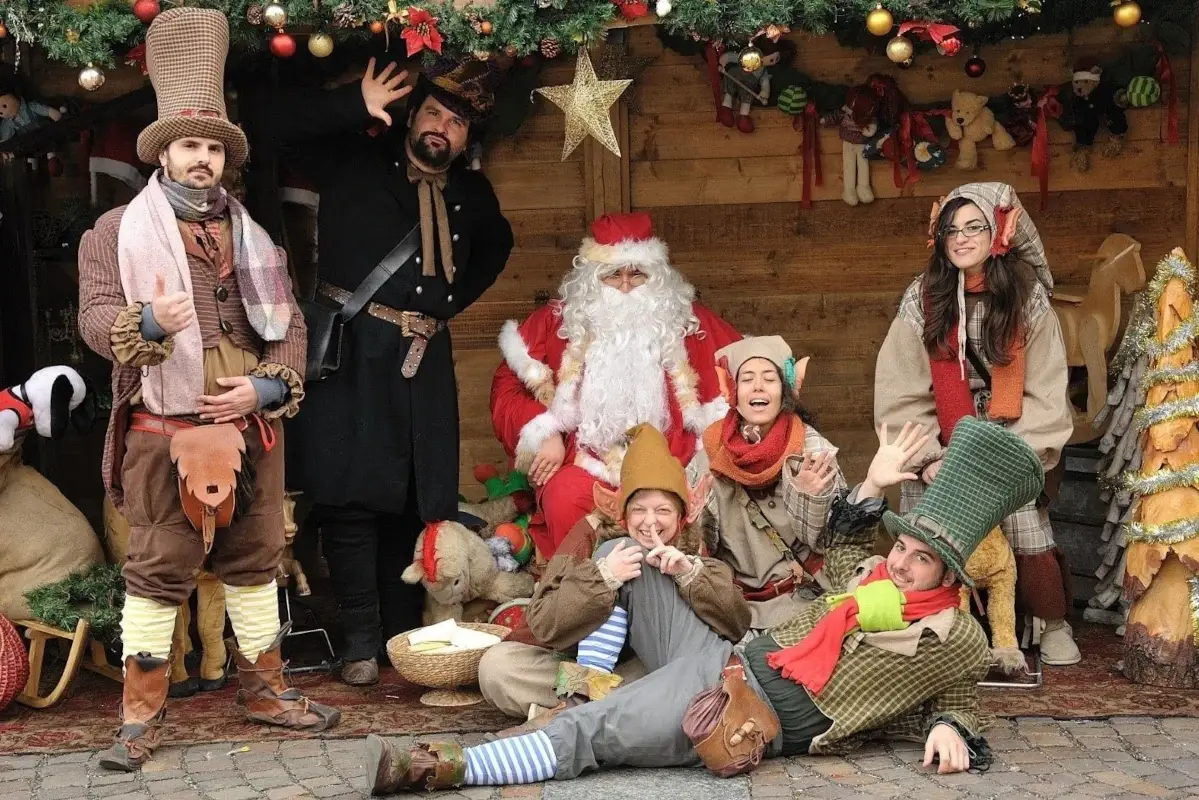 Il villaggio animato di Lonato del Garda A Lonato del Garda tutti a casa di Babbo Natale
