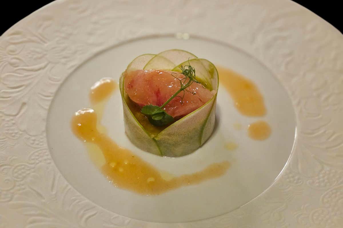 Nel ristorante del Londra Palace di Venezia si punta su semplicità e materia prima