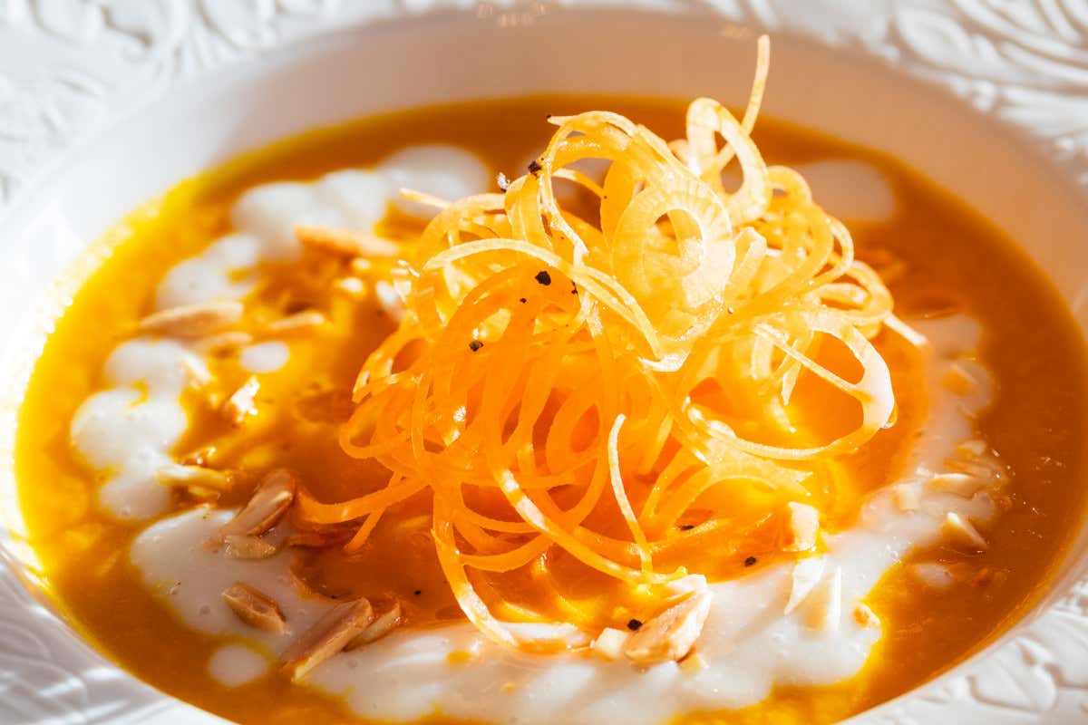 Nel ristorante del Londra Palace di Venezia si punta su semplicità e materia prima