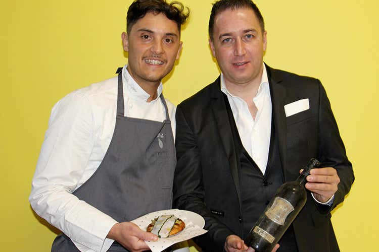 Daniele Lippi e Francesco D'Onofrio (La longevità dei vini abruzzesi Una degustazione con Ian D'Agata) Daniele Lippi e Francesco D'Onofrio (La longevità dei vini abruzzesi Una degustazione con Ian D'Agata)