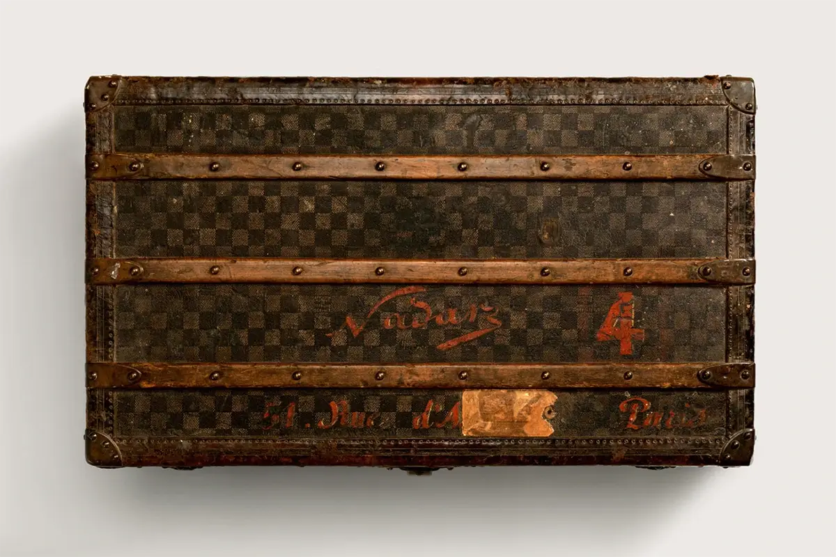 Uno storico baule firmato Louis Vuitton: Fonte: Louis Vuitton La Principessa Sissi e i viaggi treno: ecco le staziono che frequentava