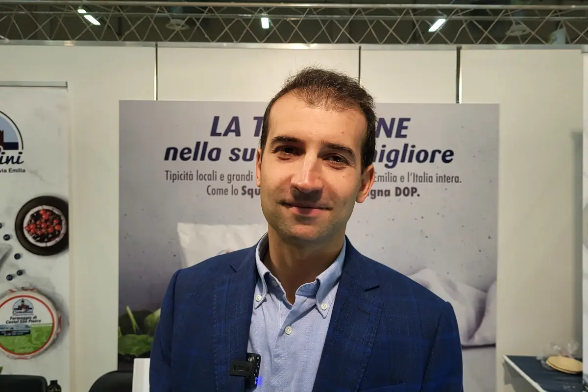 Luca Comellini Caseificio Comellini, uno Squacquerone di Romagna da premio