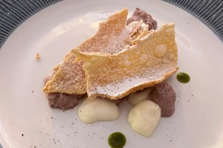 La cucina stellata di Luca Marchini conquista Vinòforum