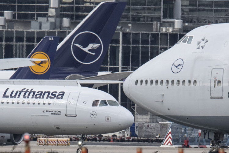 Lufthansa riduce i collegamenti con l'Italia - Lufthansa: «Meno passeggeri» E riduce i voli da e per l’Italia