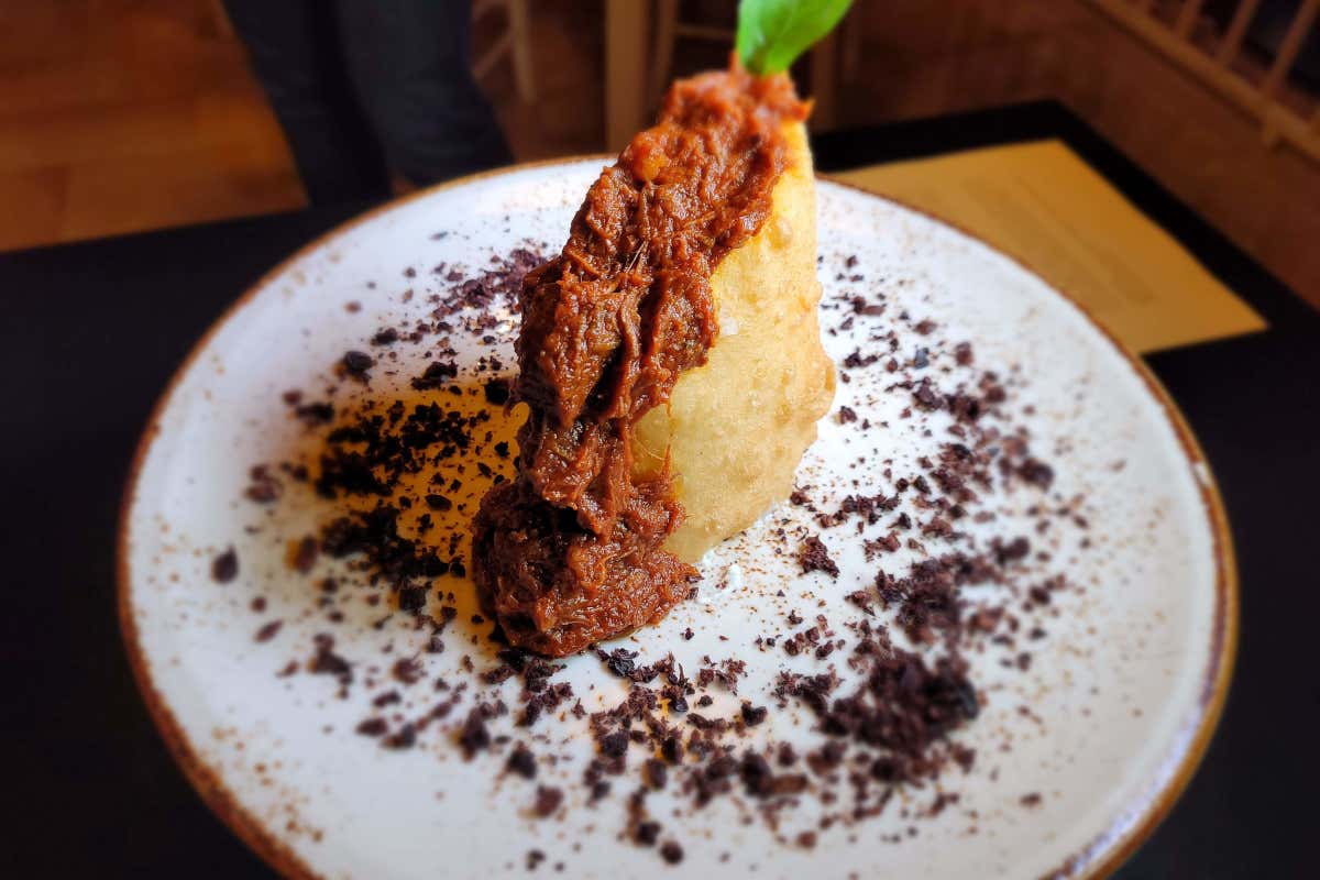 Il Gran cono  Da Luigi Cippitelli la vera pizza napoletana