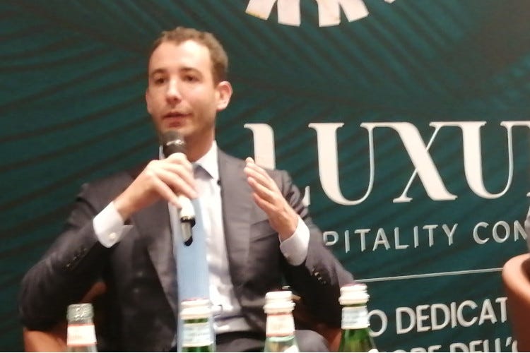 Luigi Passera alla Luxury Hospitality Conference La sfida degli hotel di lusso? “eliminare il concetto di alta e bassa stagione”