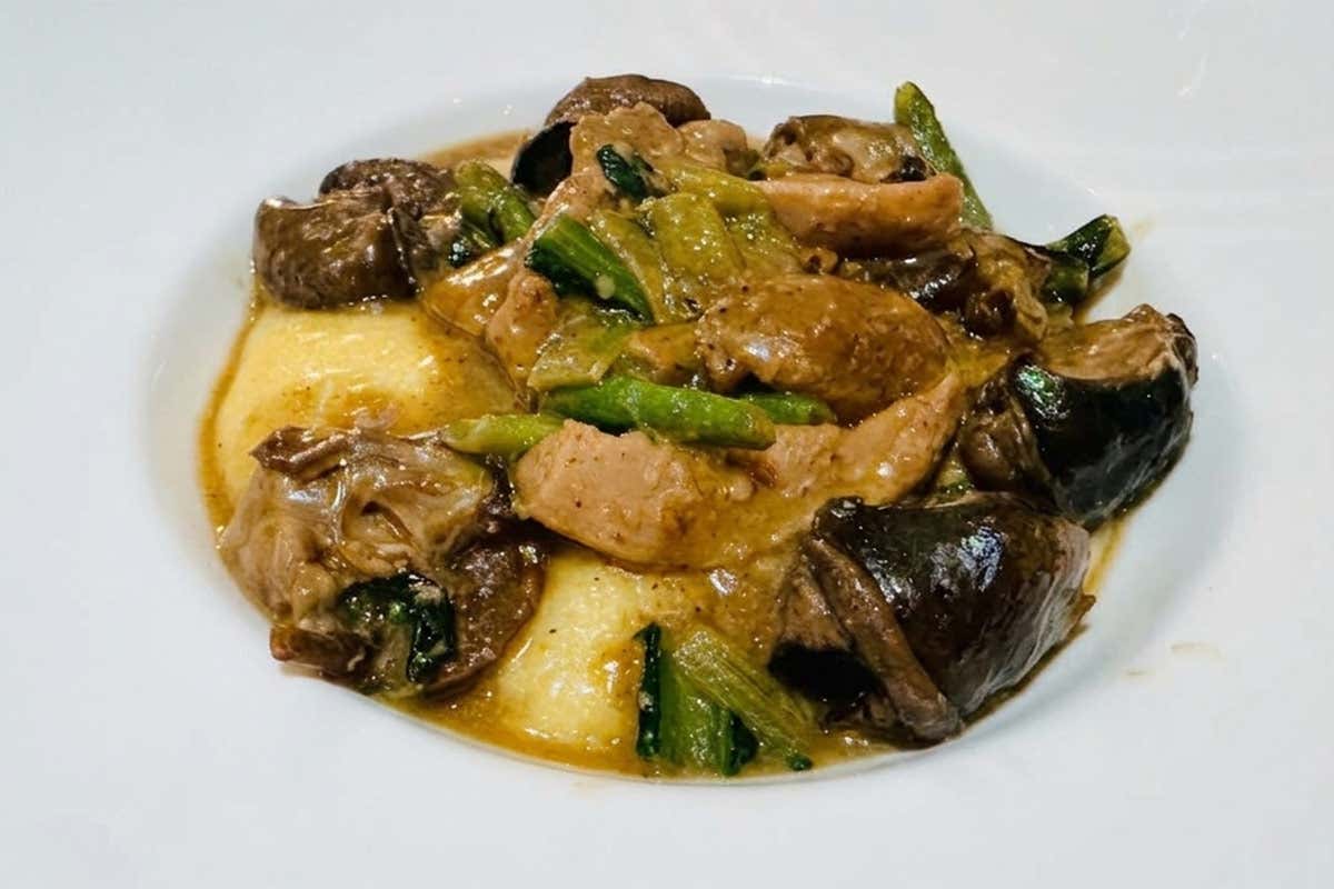 Stufato di lumache con porcini
