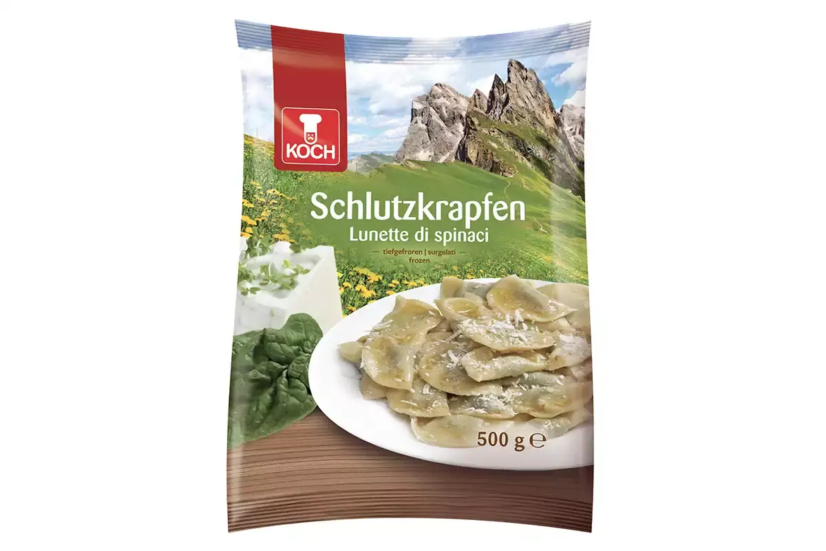 Schultskrapfen, le lunette di spinaci surgelate di Koch Con le lunette di spinaci Koch mette in tavola la tradizione