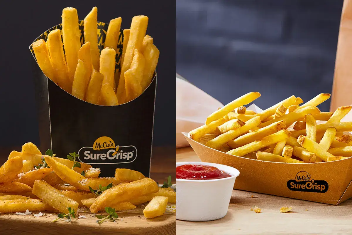 SureCrisp, patatine extracroccanti pensate per take away e delivery