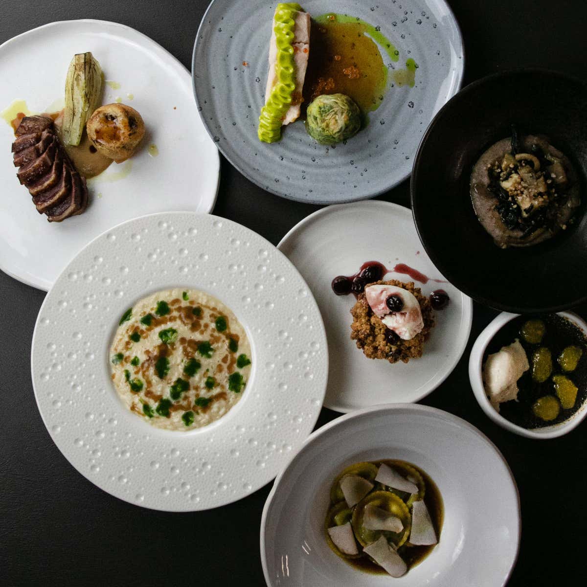 Alcuni piatti del Ristorante Da Sapì