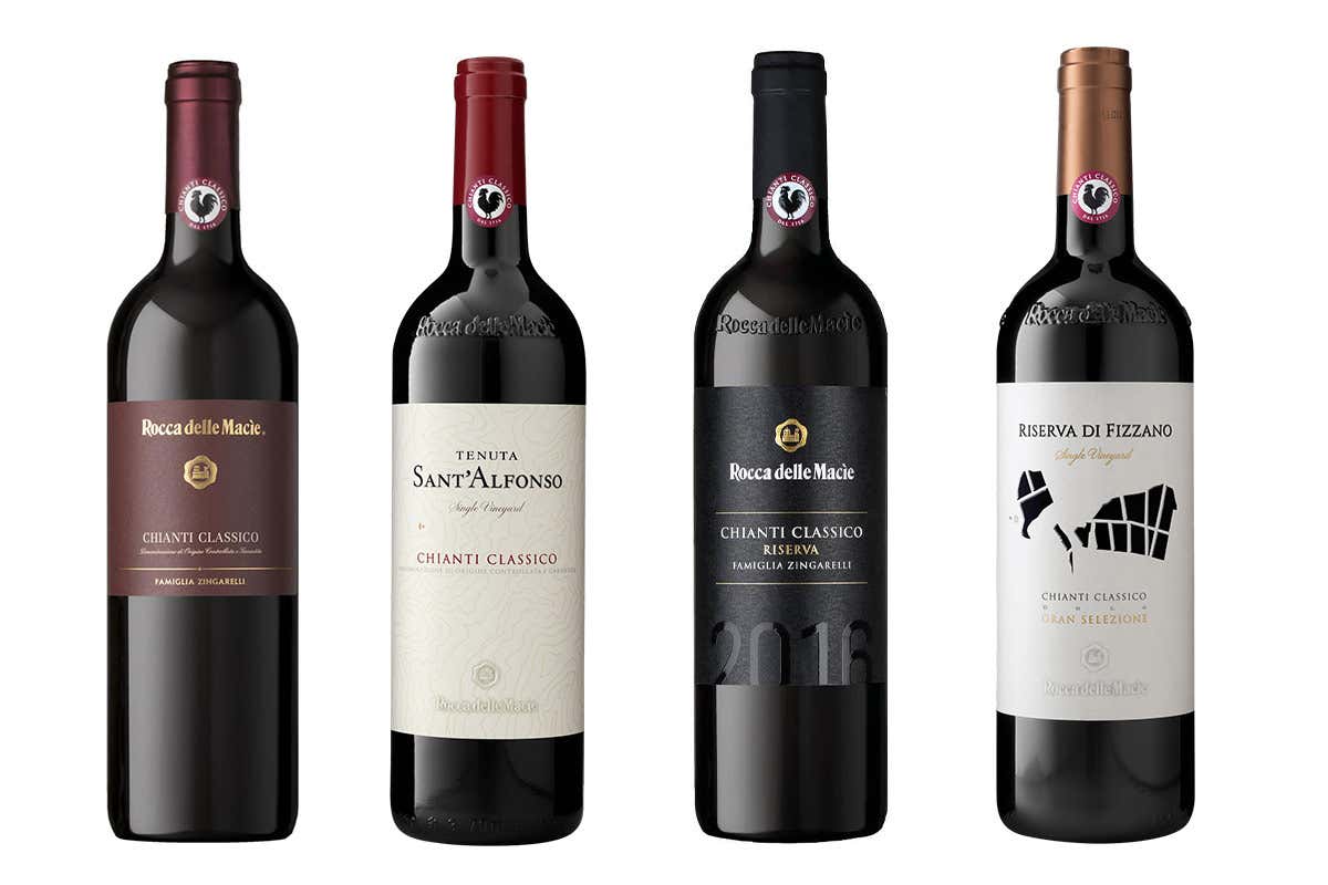 Le bottiglie degustate Rocca delle Macie, sale in cattedra il Chianti Classico Le bottiglie degustate Rocca delle Macie, sale in cattedra il Chianti Classico