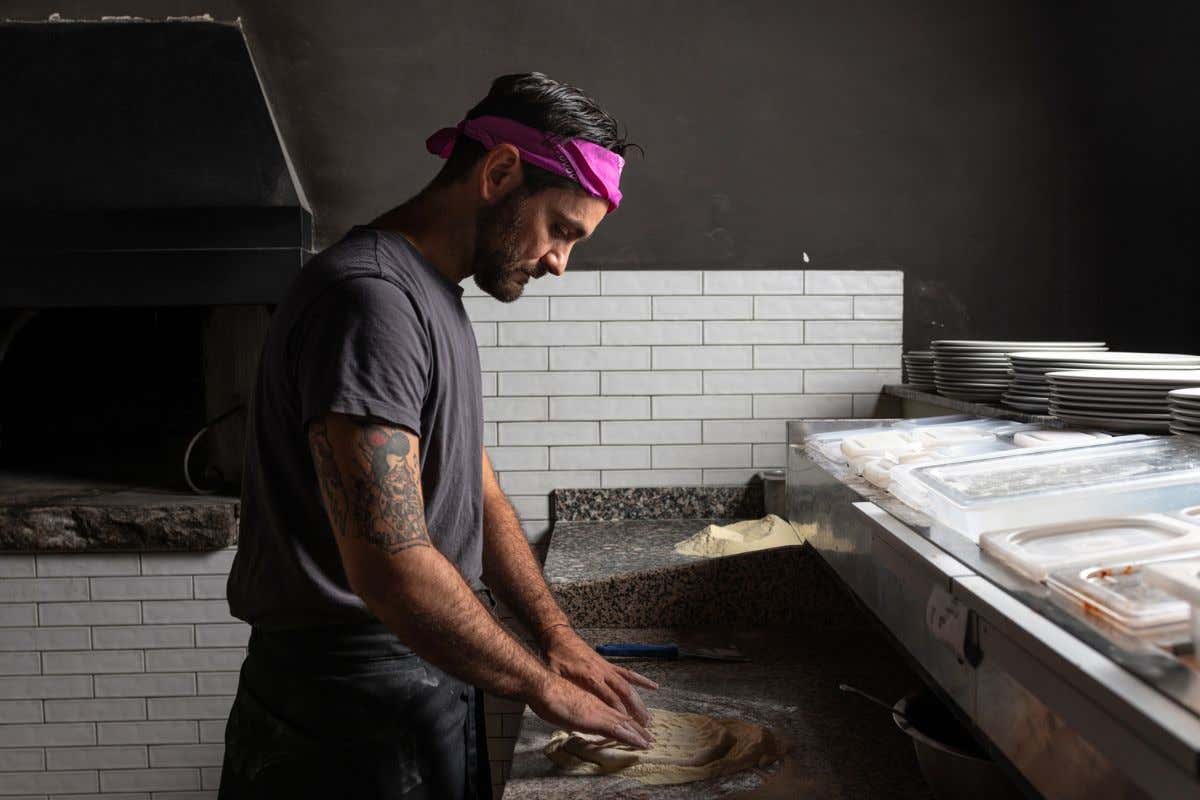 Una delle migliori pizzerie del viterbese è Mactra, nel borgo di Vitorchiano